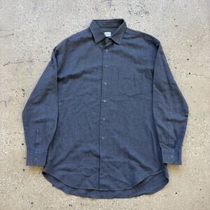 Vintage Armani Collezioni Grey Cotton Shirt